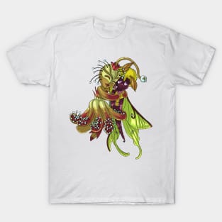 Plant and Insect Girl Hug MONSTER GIRLS Series I T-Shirt